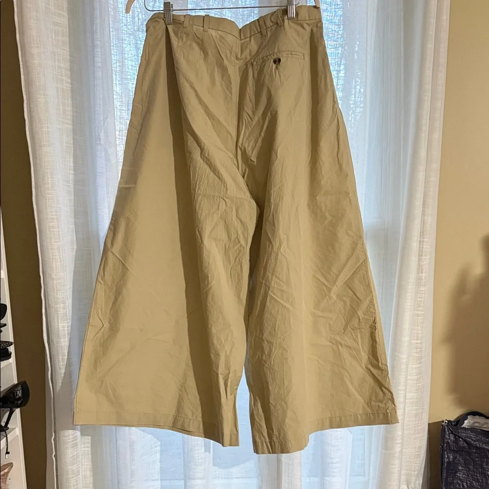 GAP Doen Wide leg Khaki Trousers - Picture 4 of 4